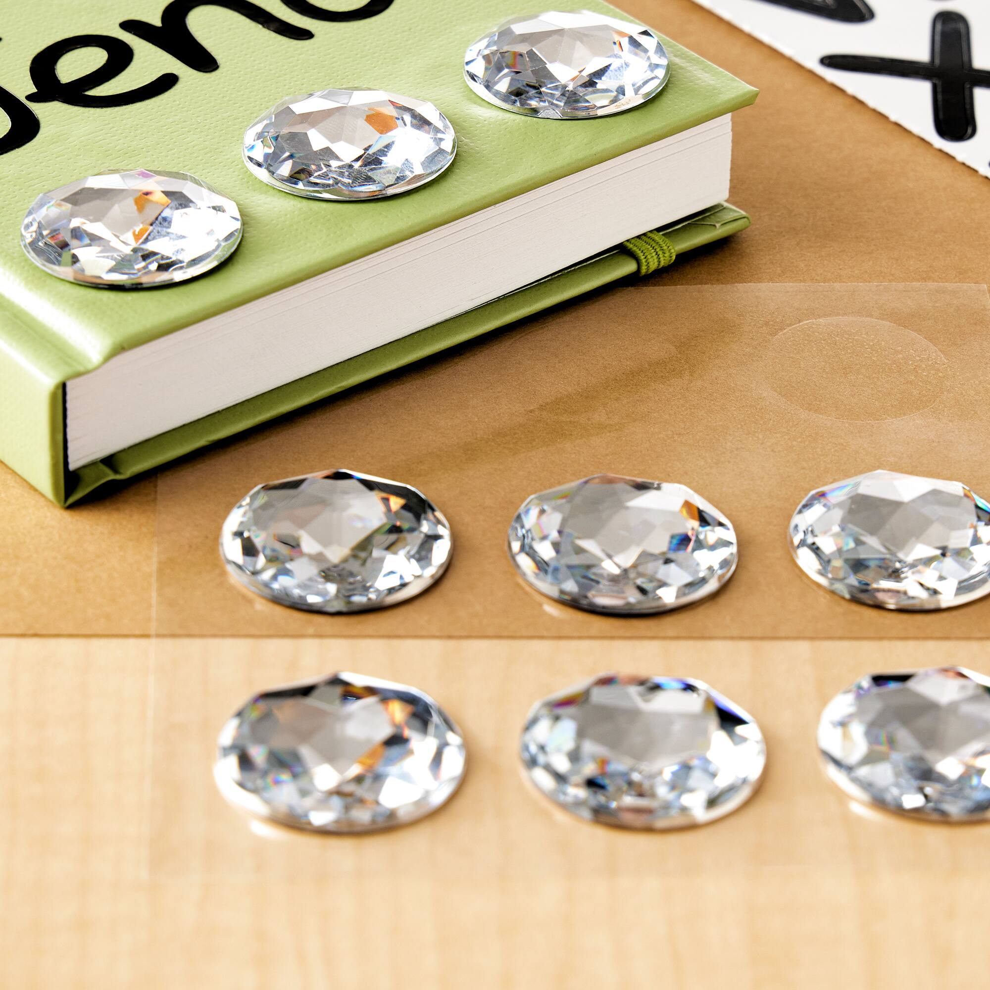 Clear Round Rhinestone Stickers by Recollections™